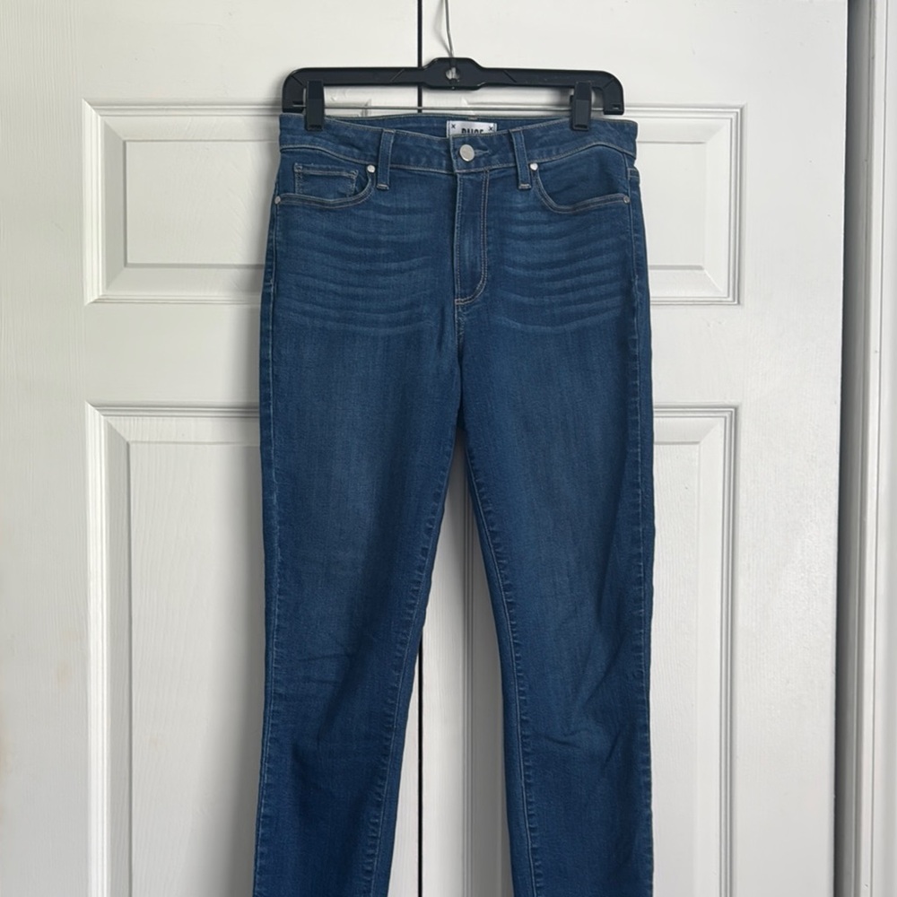 PAIGE Women's skinny Blue Jeans Sz 28 worn once Excellent condition